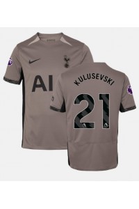 Fotbalové Dres Tottenham Hotspur Dejan Kulusevski #21 Třetí Oblečení 2023-24 Krátký Rukáv